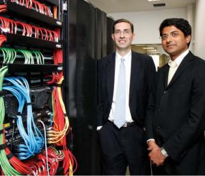 The Technology Solutions Leaders:  Neil F Hagan (left) and Sushil Jadhav