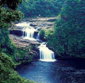 Mariyudu is a 16 meter-high tripledecked waterfall