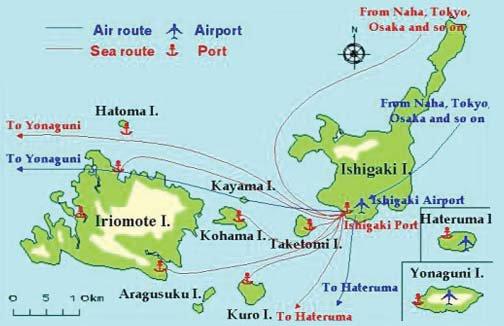 The Yaeyama Islands, Okinawa