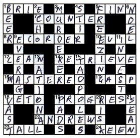 Answeres to the March/April 2008 Crossword