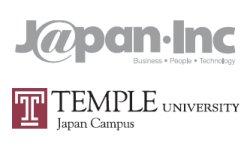 J@pan Inc and Temple University Logos