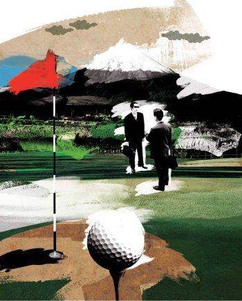 Illustration: Golf Outing