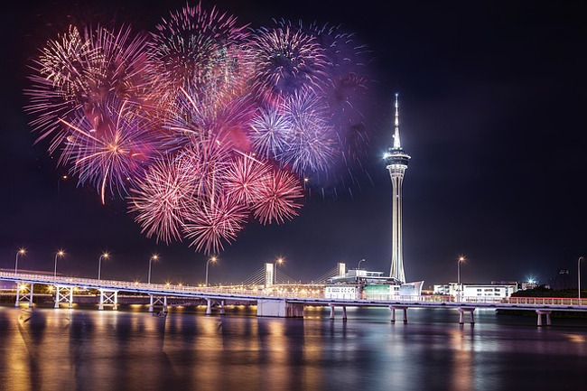 Macau Tower Fireworks