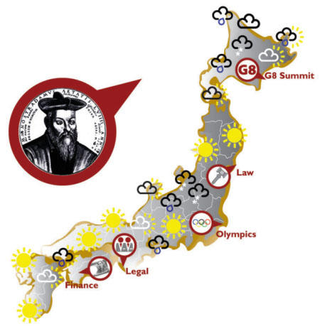 Predictions for 2008 & Trends in Japan - Map