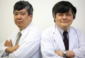 Dr Yuji Okubo (left) and Dr Keisuke Teshigawara