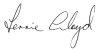 Terry Lloyd's Signature