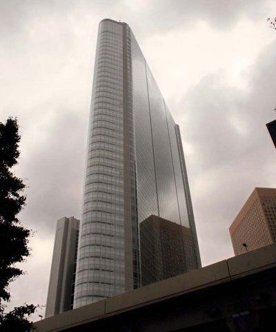 The Dentsu headquarters