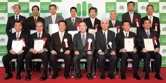 The CEOs of the Technology Brand companies and three of the city’s certification program leaders, including the mayor.